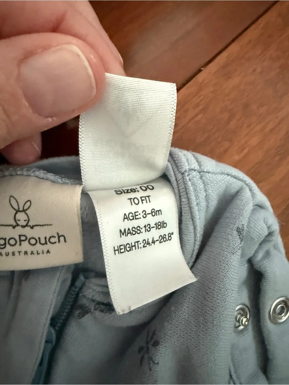 2 ErgoPouch Cocoon Swaddle Sack 1.0 TOG Size 00 3-6 months
